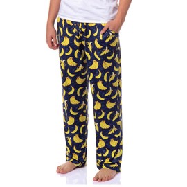 INTIMO PJammy Men's Going Bananas Tossed Print Sleep Pajama Pants For Adults (Small)