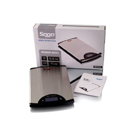 SAGA 22lb digital kitchen diet food 10kg x 1g postal shipping Scale