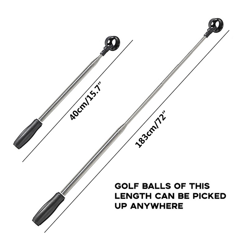 Golf Ball Retriever Stainless Telescopic Ball Retriever for Water Golf