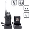 Long Range Walkie Talkies Rechargeable Two-Way Radios with Earpiece, Walkie