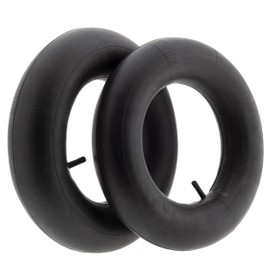 der kleine Handwerker 2 x Inner Tube for Wheelbarrow Wheel 4.80/4.00-8 Replacement Hose for Pneumatic Wheel with Schrader Valve Straight Sliding Barrow Inner Tube Wheelbarrow Economy Set