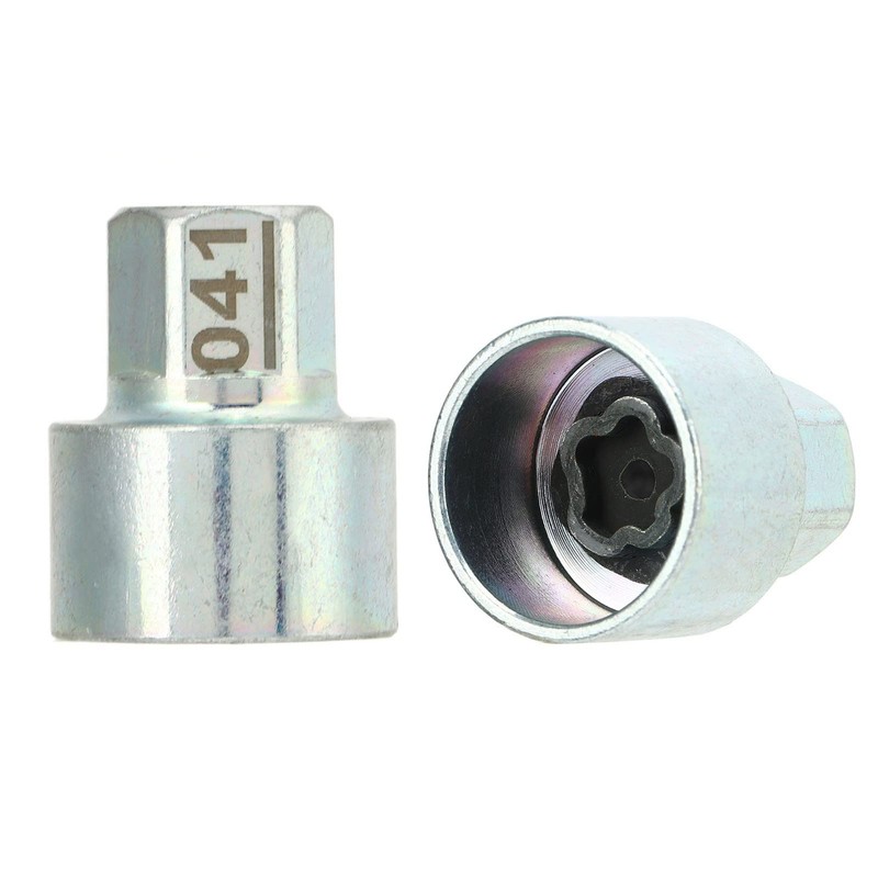 DAUERHAFT Anti Theft Lugnut Socket , Sturdy Easy Installation Wheel
