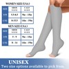 CHARMKING 3 Pairs Open Toe Compression Socks for Women &