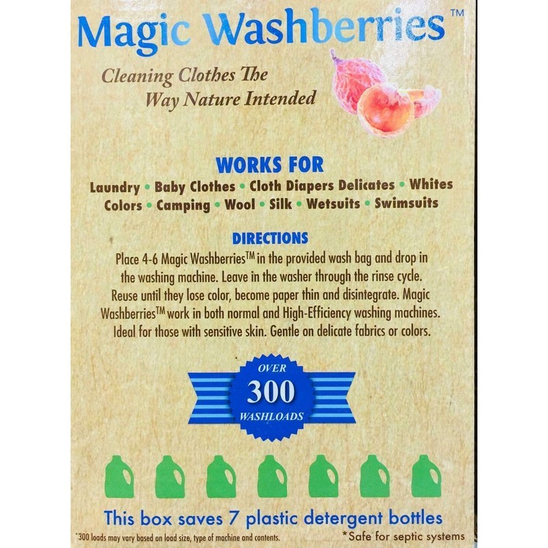Magic Washberries Organic laundry soap nuts Magic Washberries berries 20