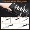 Enutogo Knife Sharpener, Professional 3-Stage Electric Knife Sharpener for Kitchen