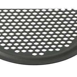 LloydPans Kitchenware Perforated Flatbread Pan 7 Inch by 18 Inch - PSTK