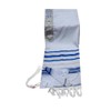 Talitnia Acrylic Tallit (Imitation Wool) Prayer Shawl Blue and Gold