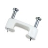 Gardner Bender PSM-1550T Plastic Clip on Cable Staple, 1/2-Inch, 25-Pack
