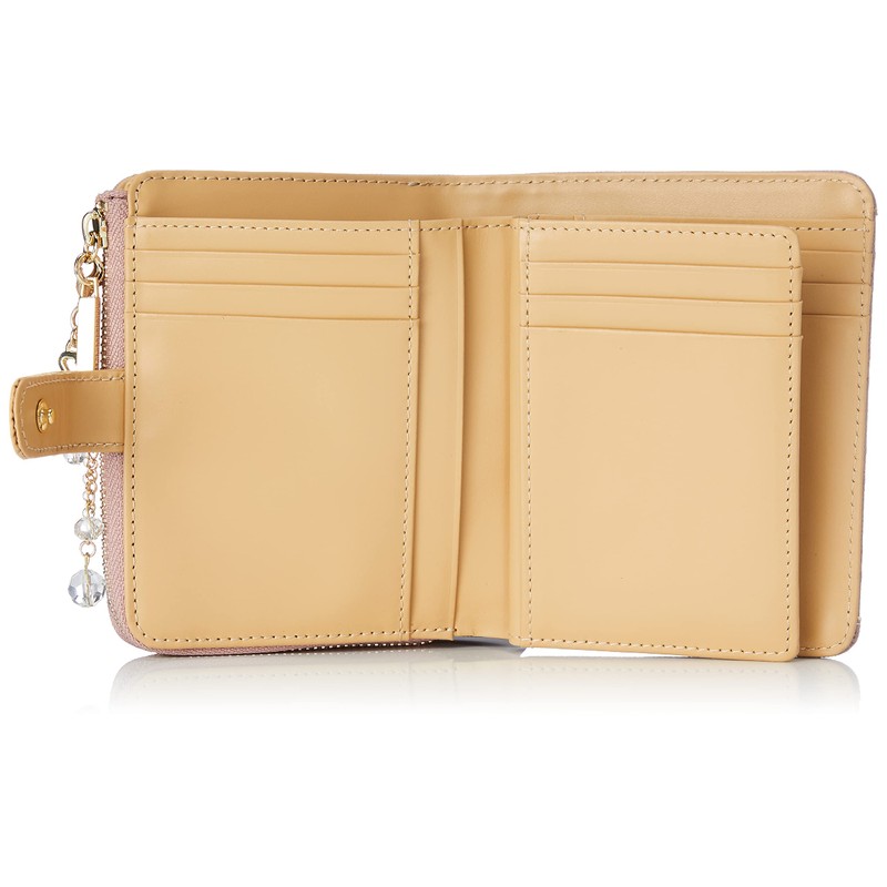 L Shape Zipper Bifold Wallet