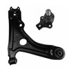 TRQ Front Left Lower Right Control Arm with Ball Joint