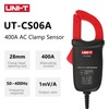 UNI-T UT-CS06A 400A Sensor de abrazadera de corriente alterna, UT196/UT139C/UT117C