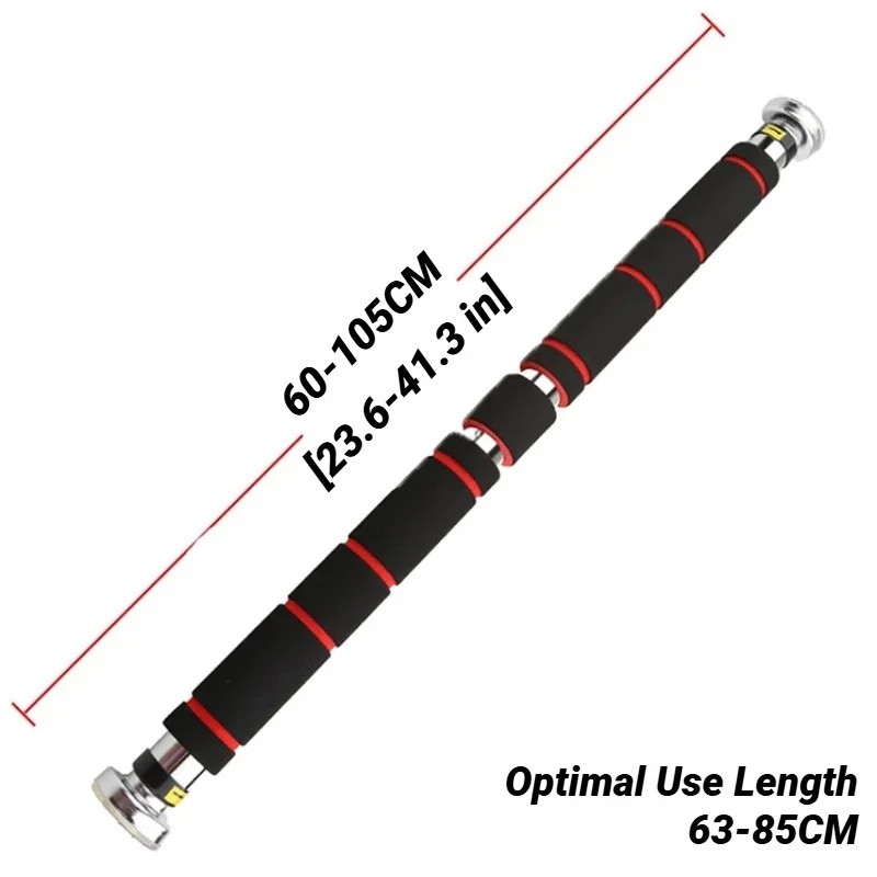 STARMAP Adjustable Doorway Pull Up Bar, 330 lb No-Drill Tension