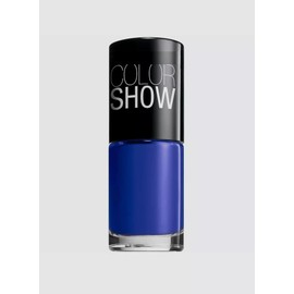Color Show Nail Lacquer Polish 360 SAPPHIRE SIREN 0.23 fl oz ~ Glossy Bold Blue Finish for Long-Lasting Statement Nails
