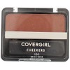 CoverGirl Cheekers Face Blush, Brick Rose 0.9 oz (2 pack)