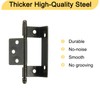 sourcing map 6Pcs Cabinet Hinges Full Inset, 3.4x0.78Inch Partial Wrap