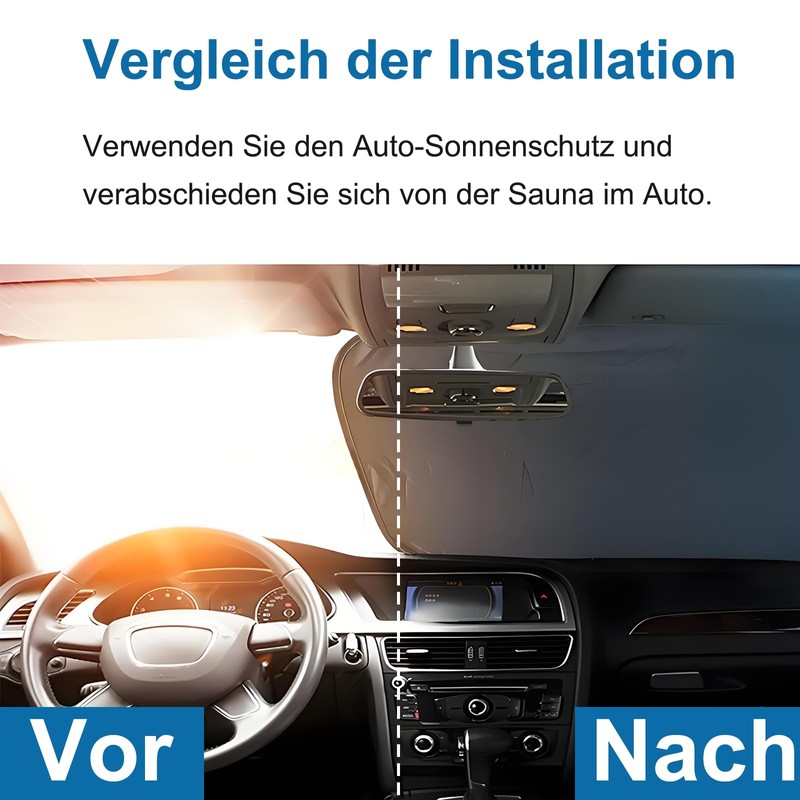 Car Parasol, Foldable Car Sun Shade Baby, Universal Front Windscreen