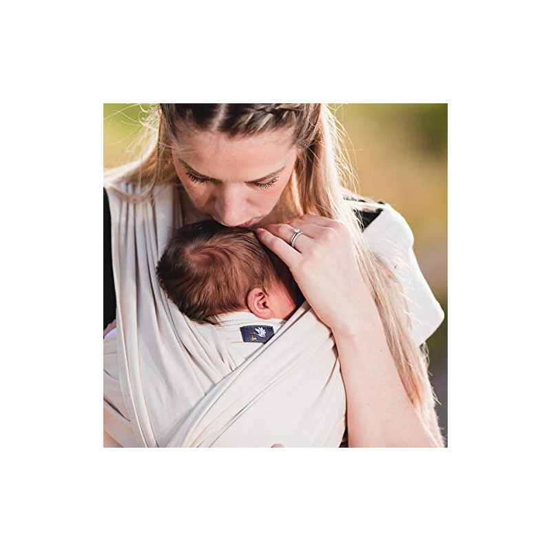 Hoppediz Elastic Baby Sling For Premature And Newborn Babies, Including