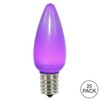 Vickerman C9 Ceramic LED Purple Bulb, Package of 25