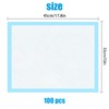 Acsuxt Disposable Underpads Disposable Changing Pads 100 Pack Waterproof Diaper