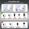 1-Pack 6W Solar Panel for Ring Camera Outdoor Wireless, Fast