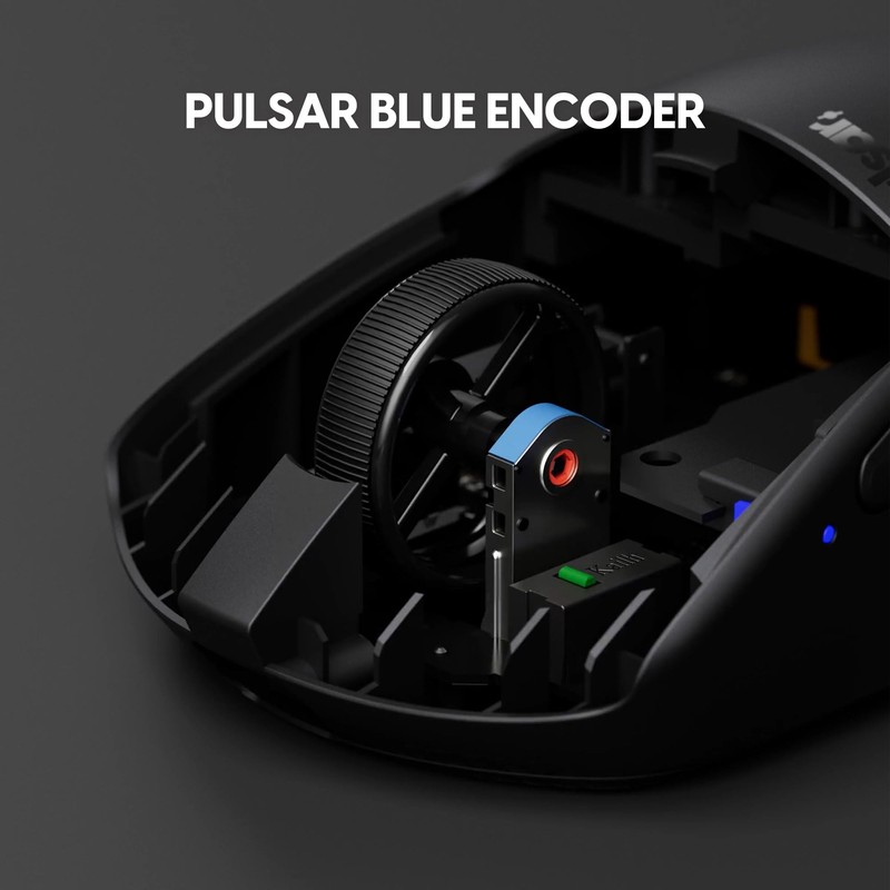 Pulsar Gaming Gears X3 Size Mini Wireless Gaming Mouse, Hybrid