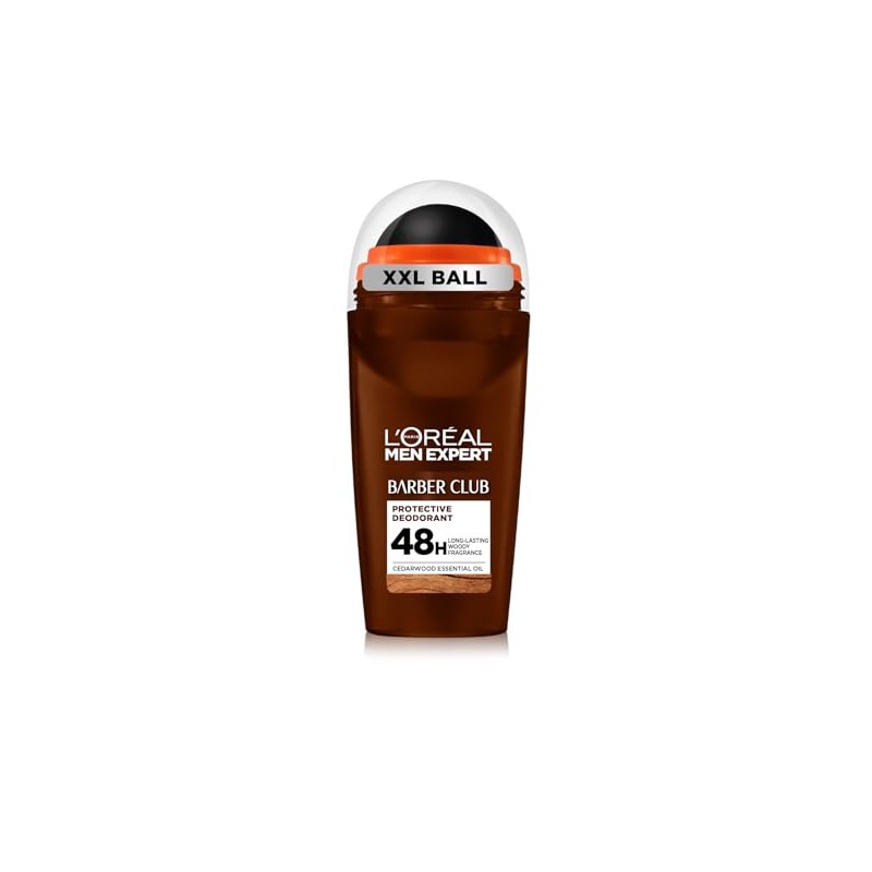 L'Oreal Paris Men Expert Barber club roll-on antiperspirant, 50 ml