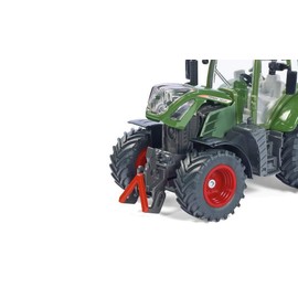 siku 3285, Fendt 724 Vario Tractor, 1:32, Metal/Plastic, Green, Ackermann steering and hitches