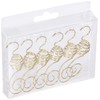 Inge-glas 1901-01 Bauble Hooks Spiral with Bead 7 cm Set