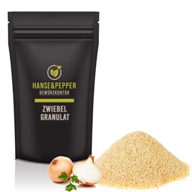 Hanse&Pepper Gewürzkontor Gourmet Series 500 g Onion Granules Vegan Lovely Aromatic Natural