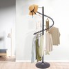 Spiral Rotating Clothing Rack, Heavy Duty Spiral Retail Costumer Garment