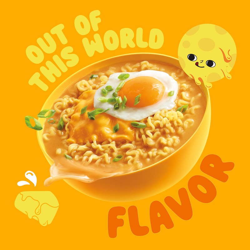 OTOKI Cheesy Ramen – Cheddar Flavor | Non-Spicy, Creamy &