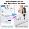 Dryer Window Vent Kit for 4 Inch Ducting, Adjustable Window