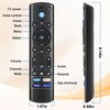 3 Gen Voice Controlled Replacement Remote Control for Smart TVs