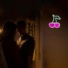 Cherry Neon Signs Led Neon Signs Light Wall Decor Aesthetic