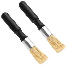 OUDQFCJ Barista Pinsel, Veganer Reinigungspinsel Kaffeepinsel, Kaffee Pinsel, Barista Zubehör, Effektive Reinigung Von Siebträgern, Espressomaschinen Und Kaffeemühlen(2pcs)