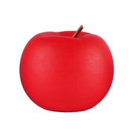 Hoobar® Ceramic Apple Figurines,Creative Colorful Porcelain Apples Ideal Gifts for Wedding Birthday Christmas and Home Decoration (Red)