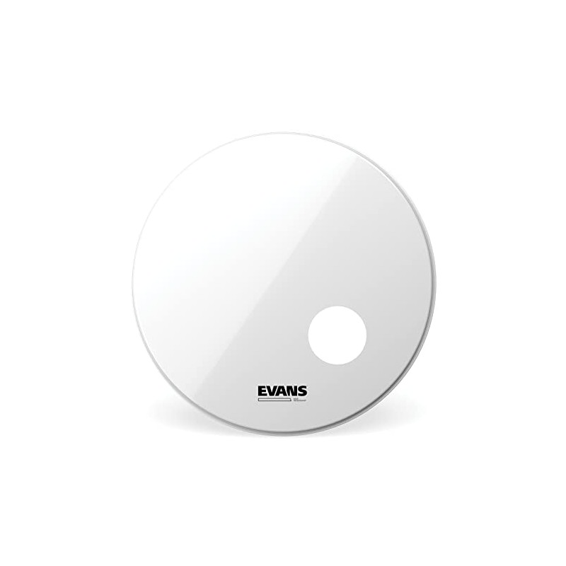 Evans EQ3 Resonant Smooth White Bass Drum Head, 22 Inch