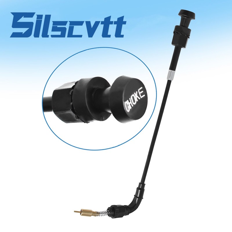 Silscvtt Carburetor Choke Cable 27421-99 27490-04 Replacement for CV40mm Sportster