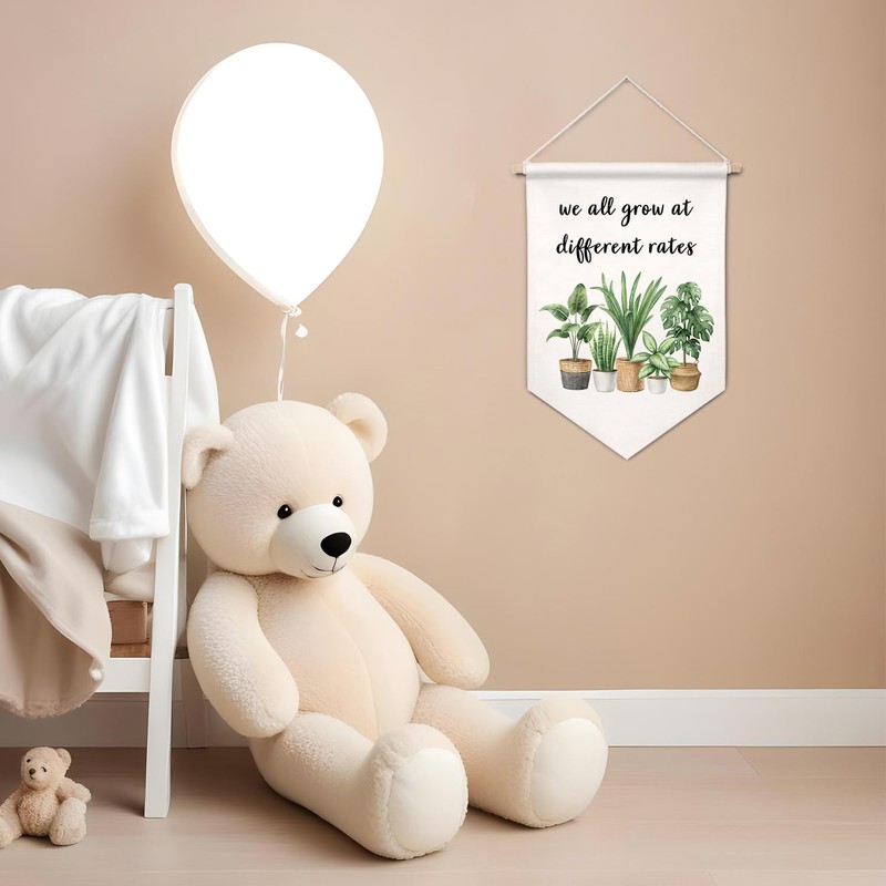 Cilrii Inspirational Mental Health Canvas Banner Wall Decor, Motivational Wall