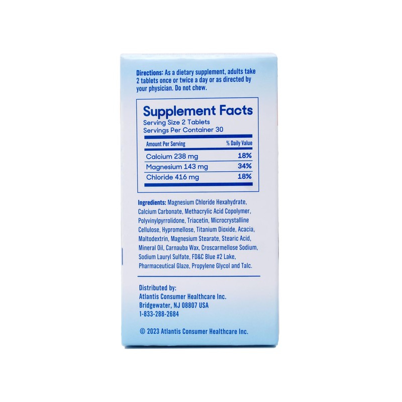 Slow Mag Magnesium Chloride and Calcium, 60 Tablets each (Value