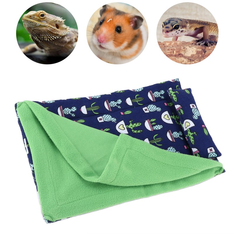 Reptile Sleeping Bag Washable Comfortable Warm Convenient Bearded Dragon Blanket