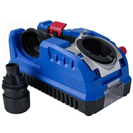 Eleccriptic Power Drill Bit Sharpener for All Bits 3/32-3/4 In, High Quality Multipurpose Drill Sharpener, Adjustable 115-140 Deg, Sharpens HSS Carbide Masonry Cobalt Tin-Coated Twist Drill Bits