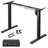 Gamork Electric Standing Desk Frame Height and Length Adjustable Legs
