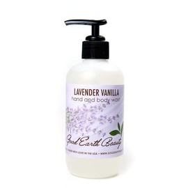 Good Earth Beauty Natural Body Wash - Lavender Vanilla - 8 Ounce Pump