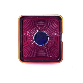 51 52 Chevy Passenger Car Rear Blue Dot Tail Light Lamp Brake Stop Lens New VMD