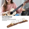 Archtop Guitar Bridge Rosewood Height Adjustable Guitar Bridge Replacement with