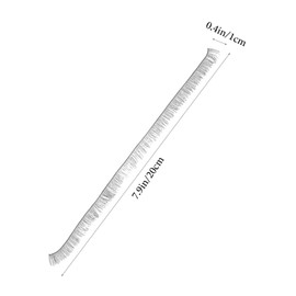 SAFIGLE 30Pcs DIY Doll Eyelashes Strips Soft Comfortable Artificial Eyelashes for Doll Making Natural Craft Supplies for Dolls Decorative Projects