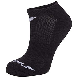 Babolat Invisible 3 Pairs Pack Women Socks (Black/Black) (6.5/8.5)