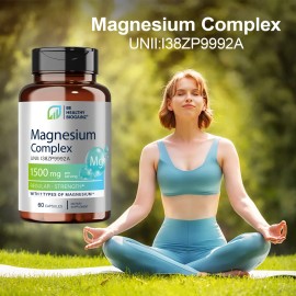 Magnesio Complex | Con 7 Magnesios: Citrato , Glicinato Sabor Sin Sabor