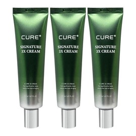 Kim Jeong-moon Aloe (Hyundai Hmall) Kim Jeong-moon Aloe Cure Signature Three X Cream 50ml Wrinkle Care 3 Pieces Ss / (현대Hmall) 김정문알로에 큐어 시그니처 쓰리엑스 크림 50ml 주름케어 3개 Ss